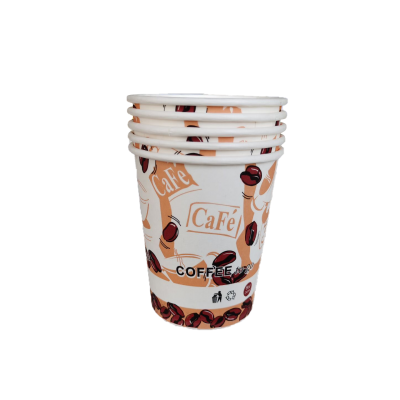 Unique style Kraft High quality Disposable biodegradable kraft coffee paper cup