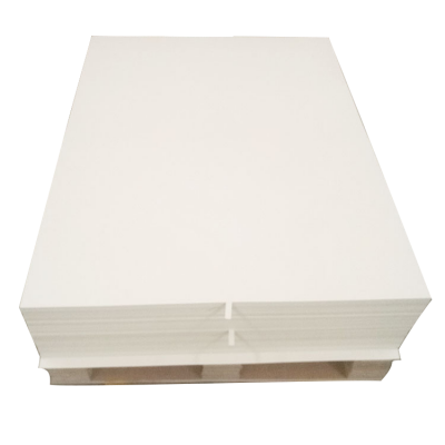 Food Grade Printed Single Side White Kraft Pe Coated Paper In sheet For Paper Cup Raw Mater